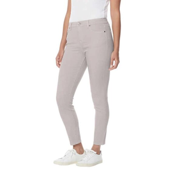 NEW Buffalo David Bitton High Rise Ankle Grazer | Light Grey - Picture 4 of 7